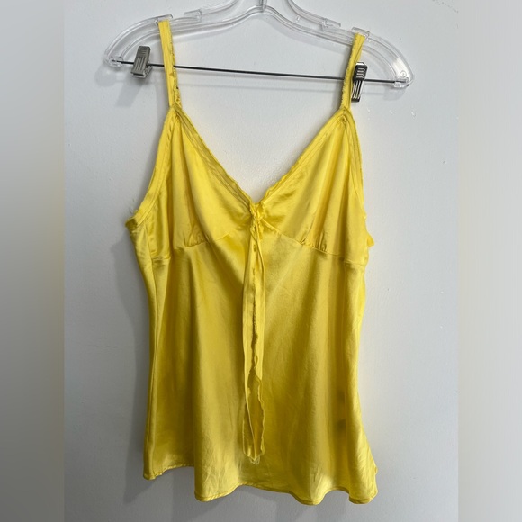 100 Silk Yellow tank - Picture 2 of 4